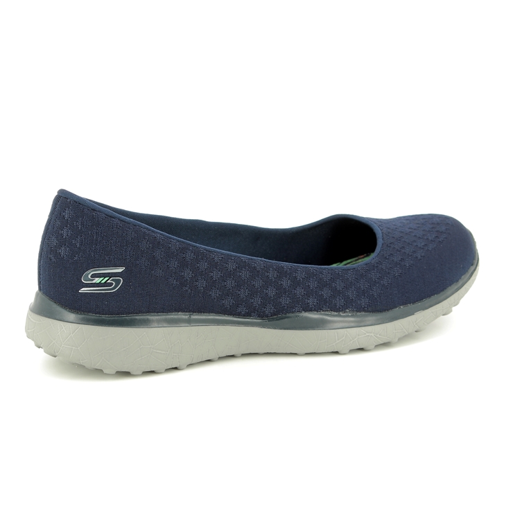 Skechers Microburst NVY Navy Womens pumps 23312