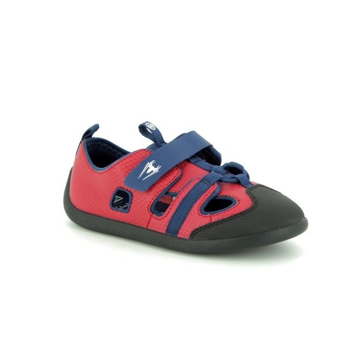 Clarks Play Spider T Red multi Kids Boys Sandals 4227-47G