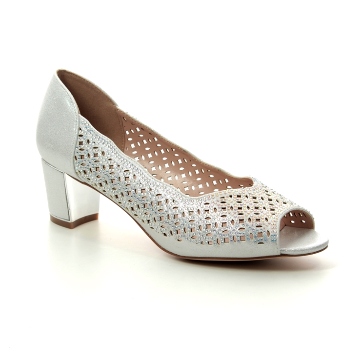 lotus silver shoes