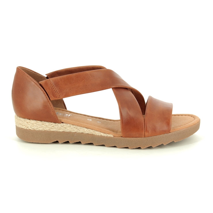 gabor promise sandals tan