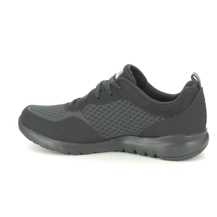 Skechers Go Forward Flex BBK Black Womens trainers 13069