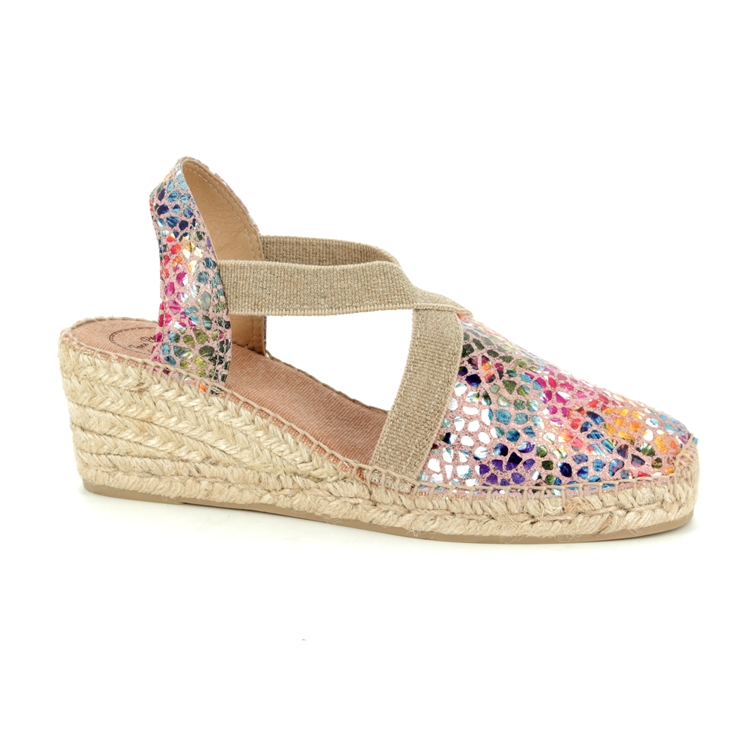 Toni Pons Telva Pm Taupe multi Womens Espadrilles 9105-50