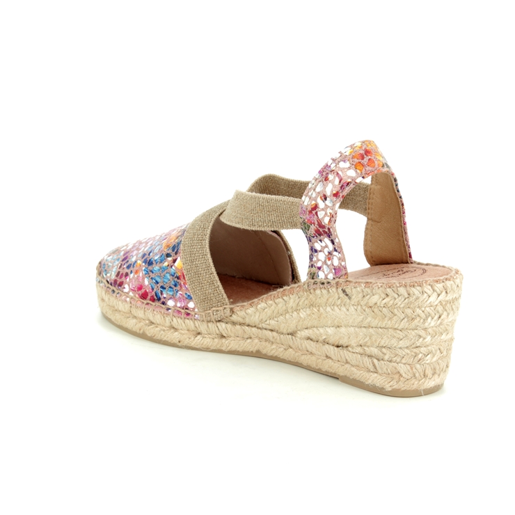 Toni Pons Telva Pm Taupe multi Womens Espadrilles 9105-50