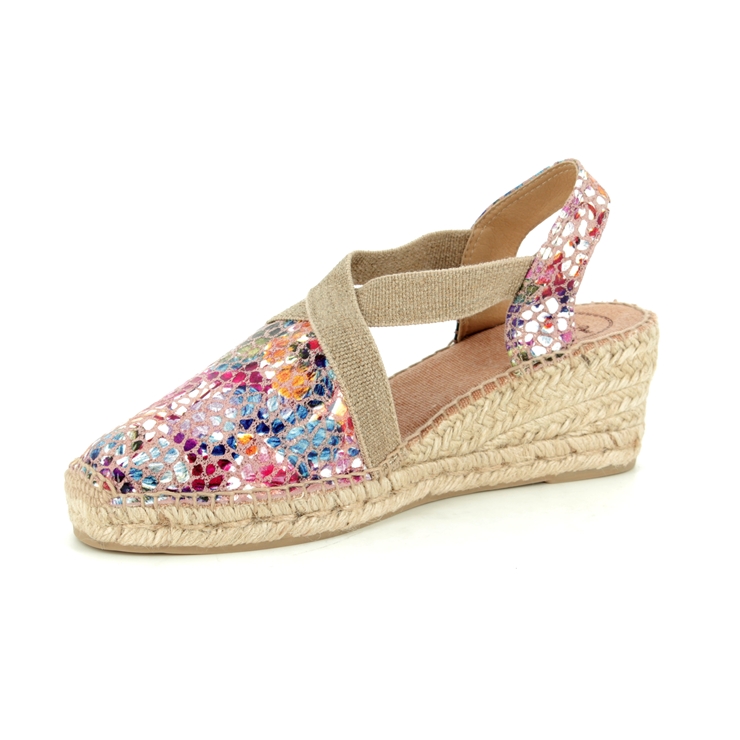 Toni Pons Telva Pm Taupe multi Womens Espadrilles 9105-50