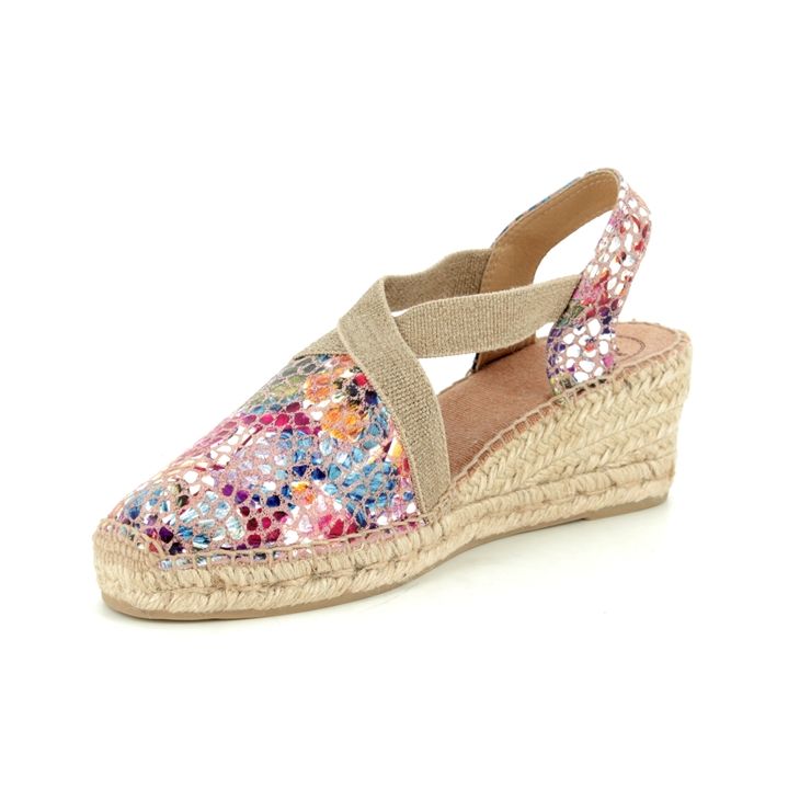 Toni Pons Telva Pm Taupe multi Womens Espadrilles 9105-50