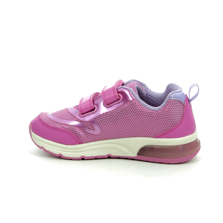 Geox Spaceclub C J928VC-C8257 Pink girls trainers