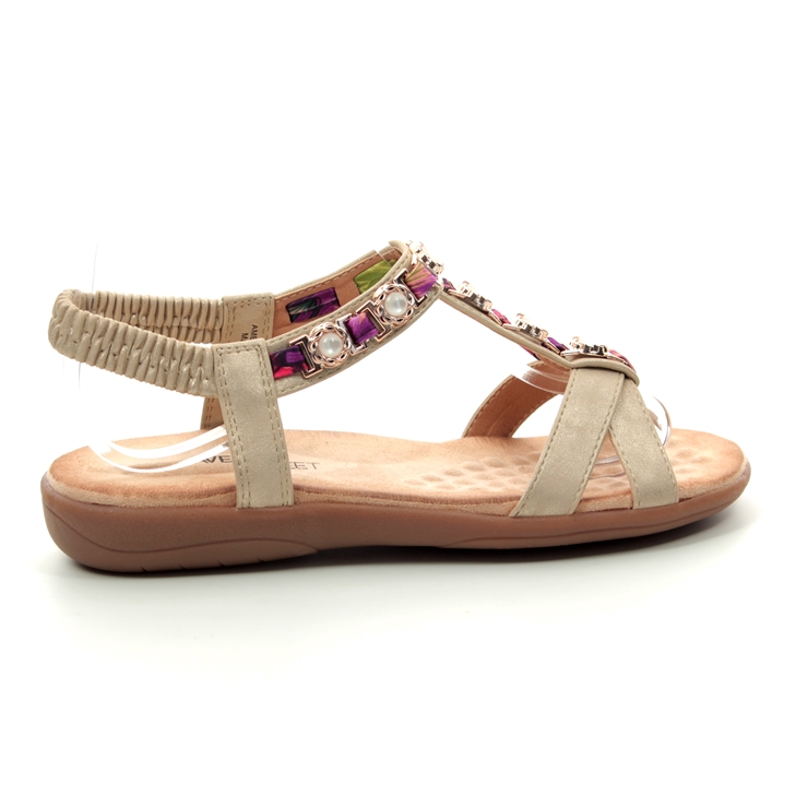 heavenly feet gold sandals