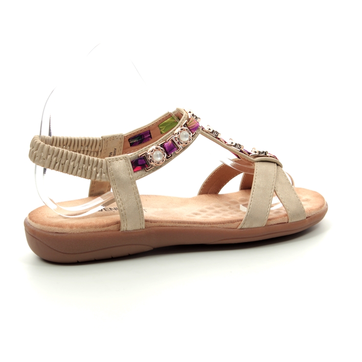 heavenly feet gold sandals