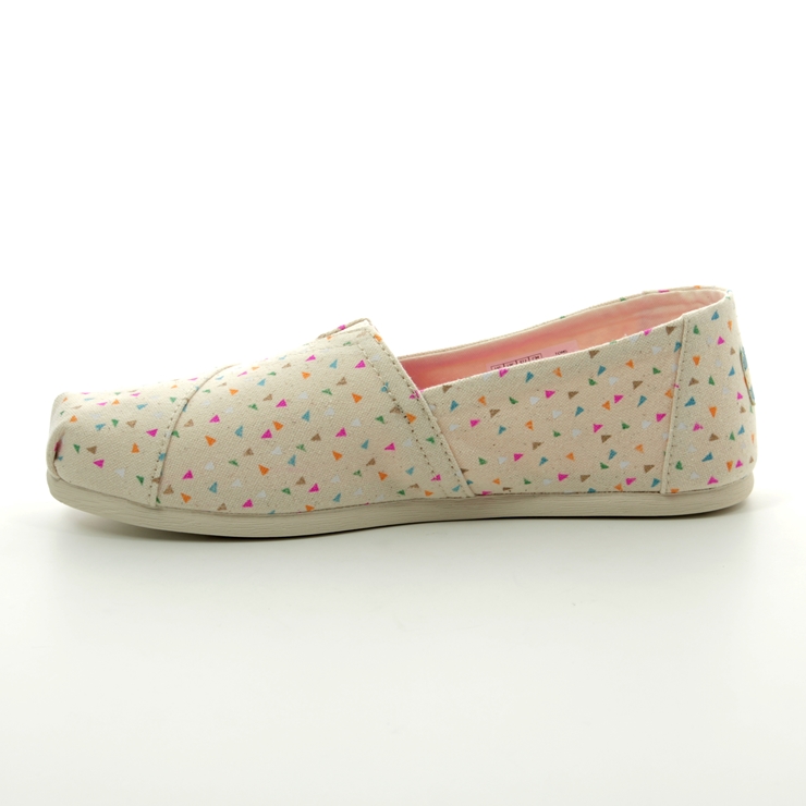 Toms Classic Confetti 10013471-01 Beige Gold Espadrilles