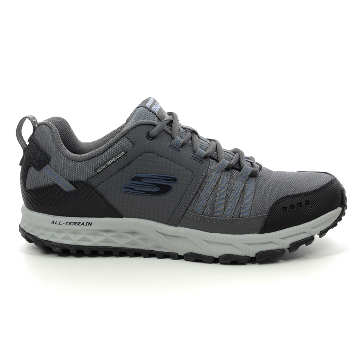 Skechers Escape Plan CCBL Charcoal Mens trainers 51591