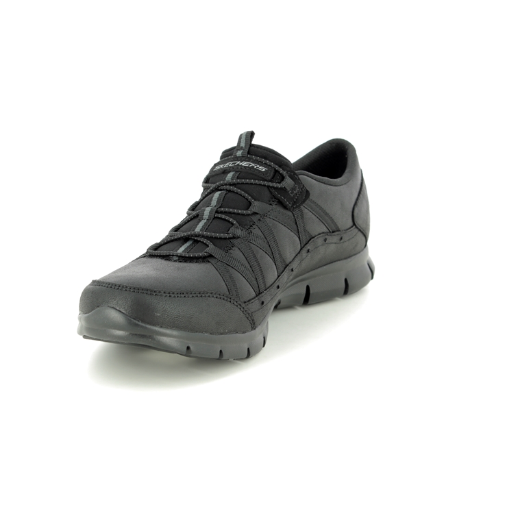 Skechers Gratis Fine BBK Black Womens trainers 23356