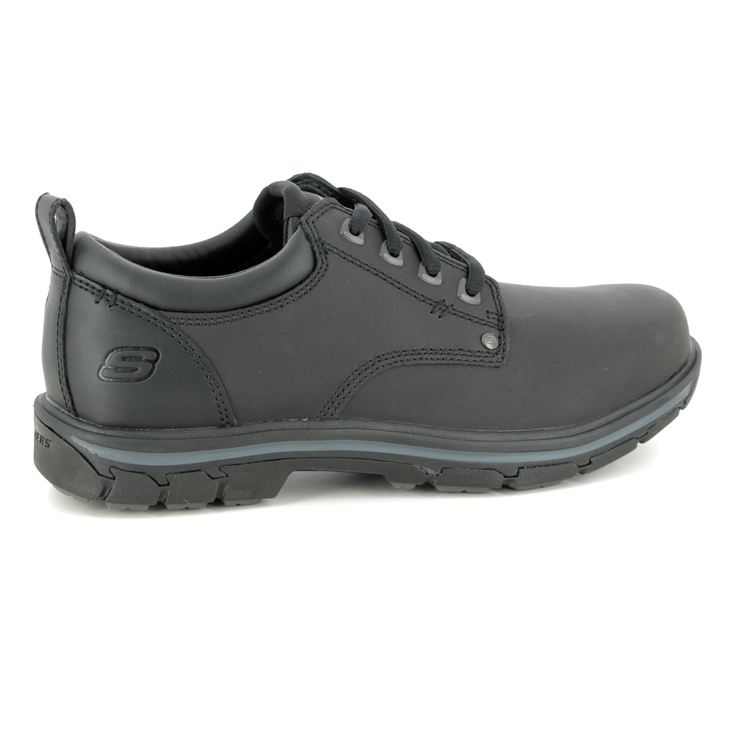 Skechers Segment Rilar Relaxed Fit BLK Black Mens comfort shoes 64260