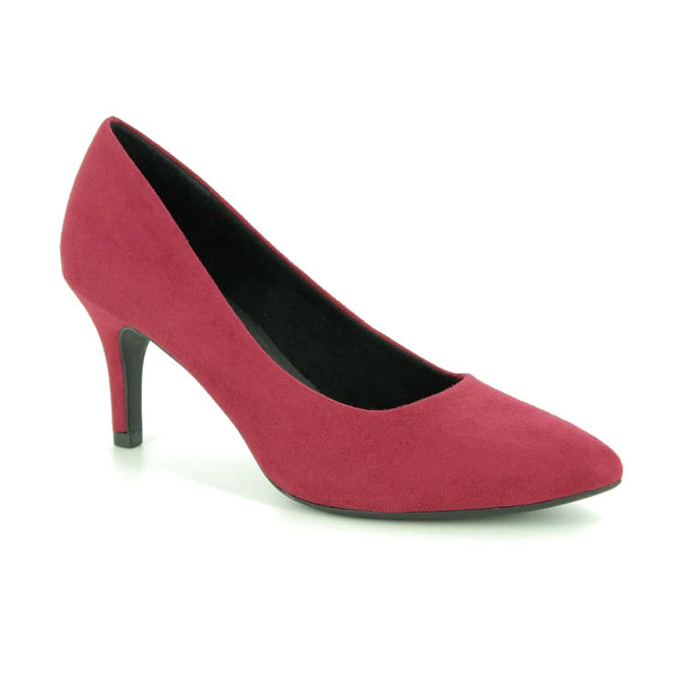 Barmhjertige Harmoni Skadelig Marco Tozzi Olap 22452-33-500 Red high-heeled shoes