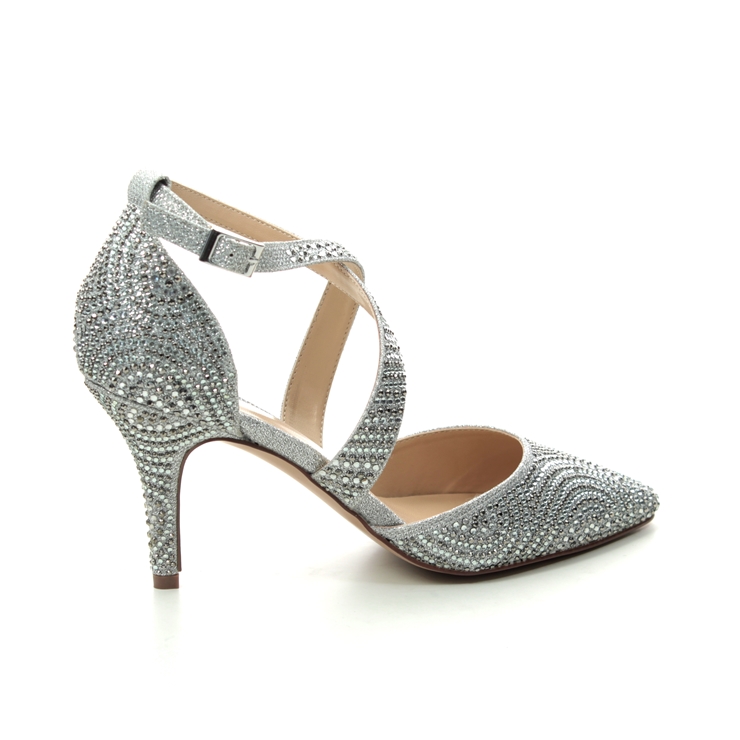 Lotus Latoya Silver High heels