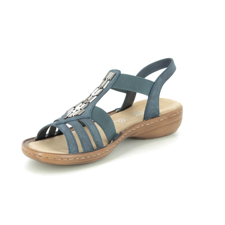 Rieker 60800-14 Navy Comfortable Sandals