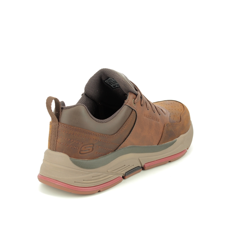 Skechers Benago Treno CDB Brown Mens comfort shoes 66204