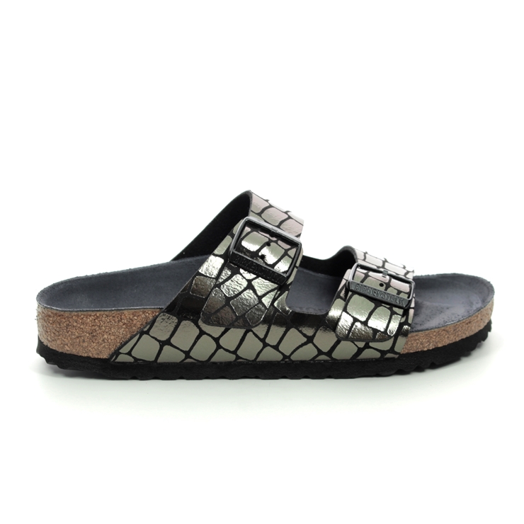 black croc birkenstocks