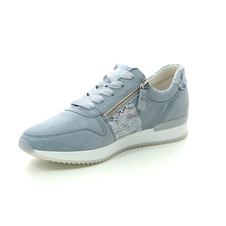 Gabor Lulea 43.420.10 Pale blue trainers