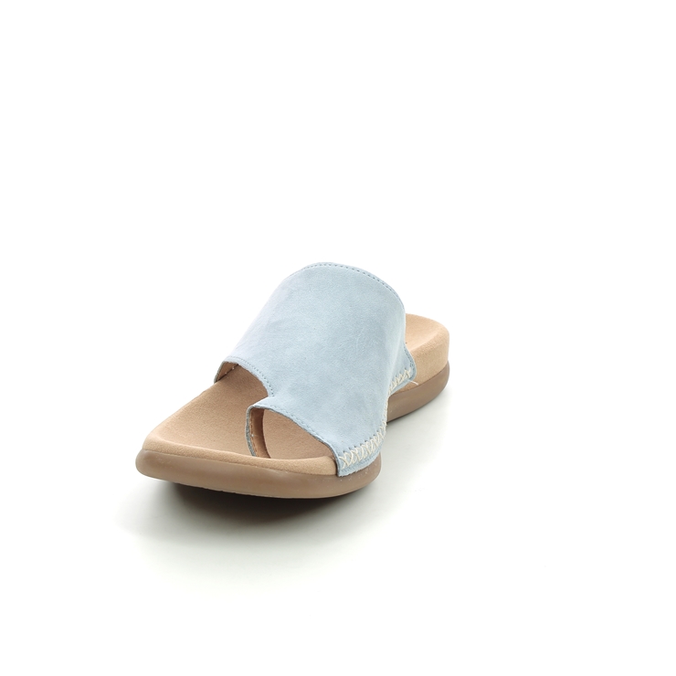 Gabor Lanzarote Pale blue Womens Toe Post Sandals 23.700.10