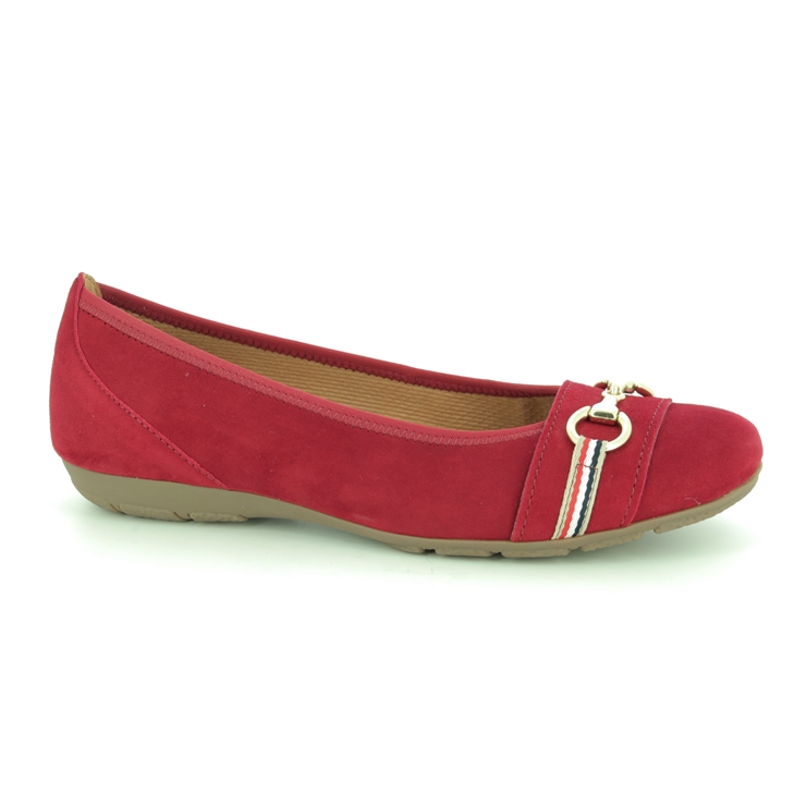 gabor red pumps