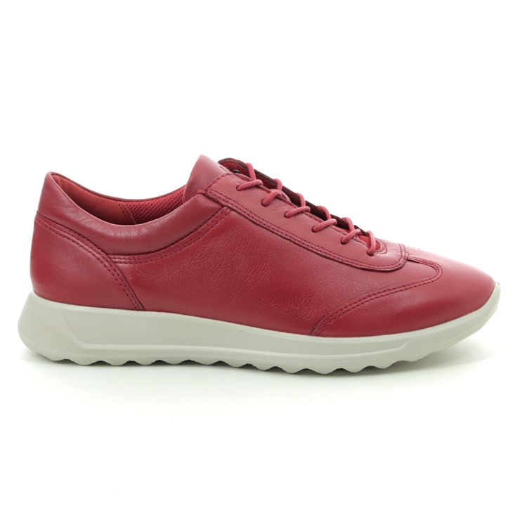 ecco red trainers