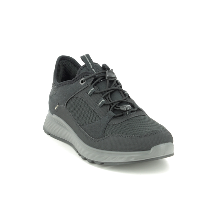 ECCO Exostride Gore Black Womens Walking Shoes 835333-00001