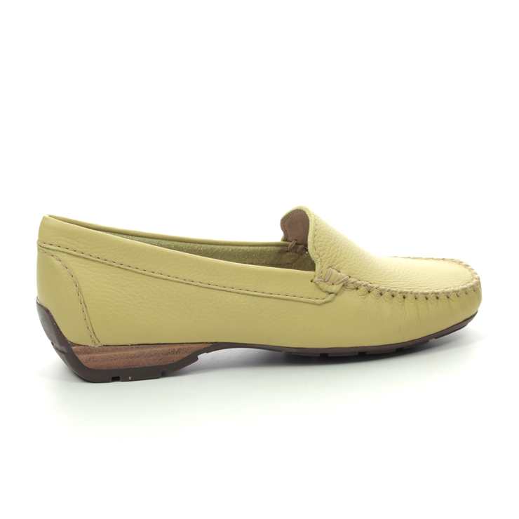 Begg Exclusive Sunday Wide Fit 40539-08 Yellow loafers