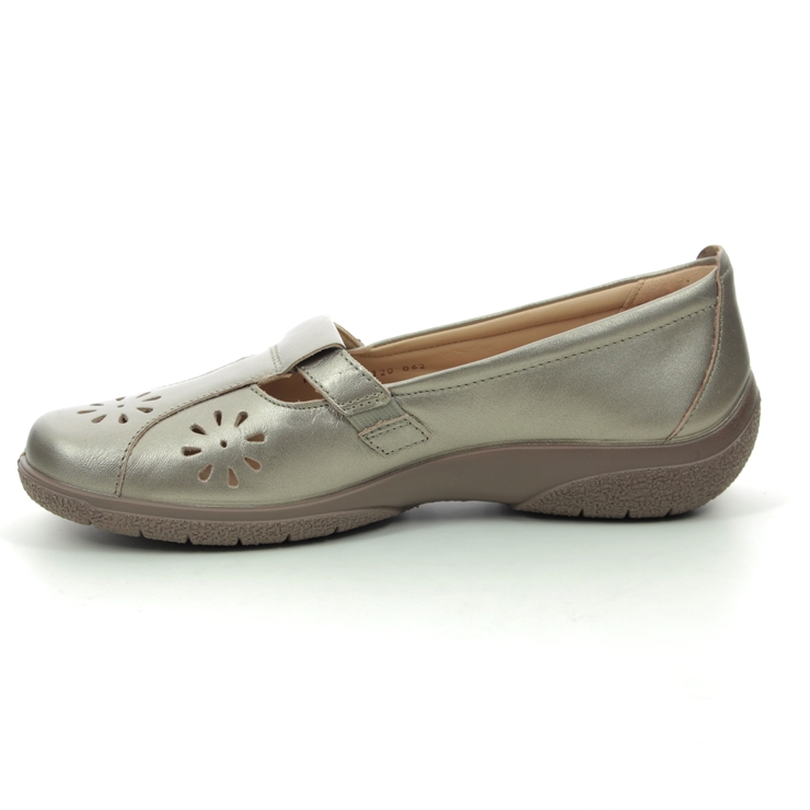 Hotter Nirvana E Fit 0102-51 Pewter Comfort Slip On Shoes