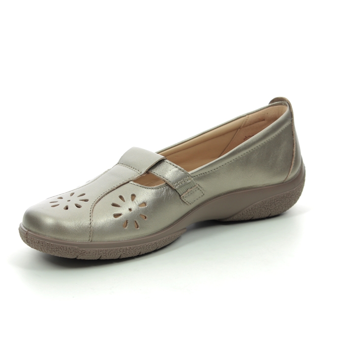 Hotter Nirvana E Fit 0102-51 Pewter Comfort Slip On Shoes