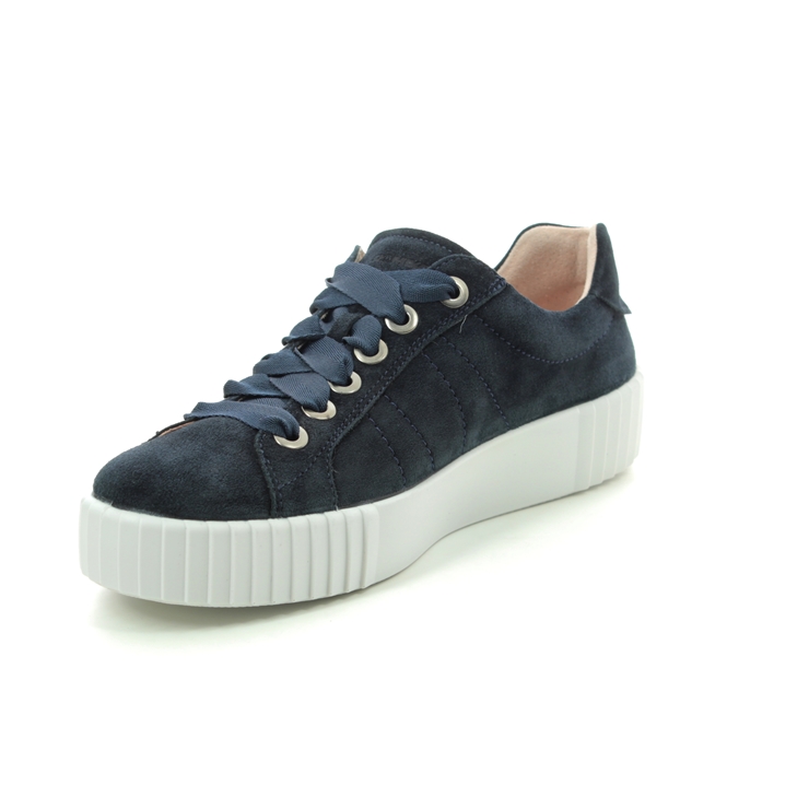 Romika Montreal S 01 14201-167530 Navy Suede trainers