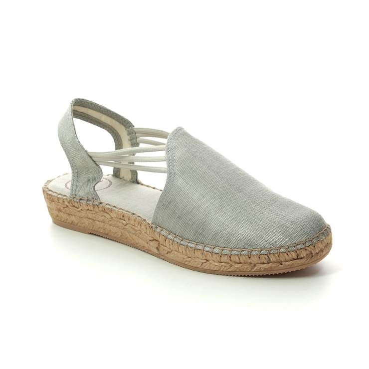 Silver espadrilles clearance