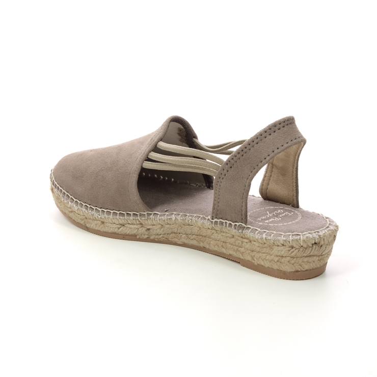 Toni Pons Nuria Taupe suede Womens Espadrilles 0110-50