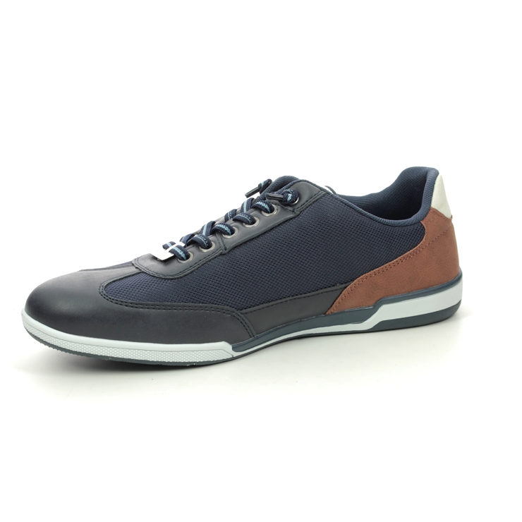 Bugatti Solar Exko 32172603-4100 Navy comfort shoes