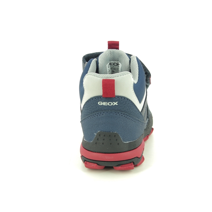 Geox Buller Boy Tex Navy Red Kids Boys Boots J049WB-C4244