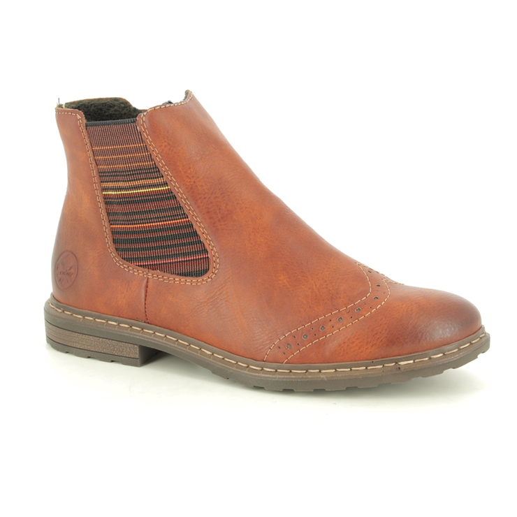 rieker weave chelsea boots