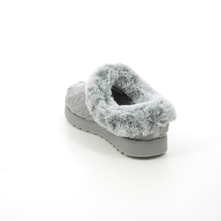 Skechers Keepsakes 31204 GRY Grey slippers