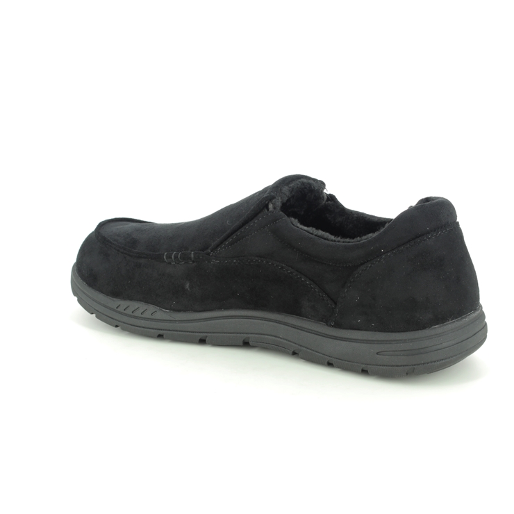 Skechers Expected X Larmen BLK Black Mens slippers 66445