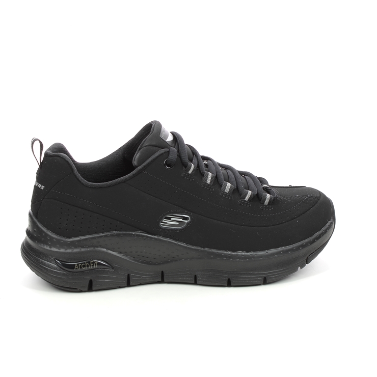 Skechers Synergy Arch BBK Black Womens trainers 149147