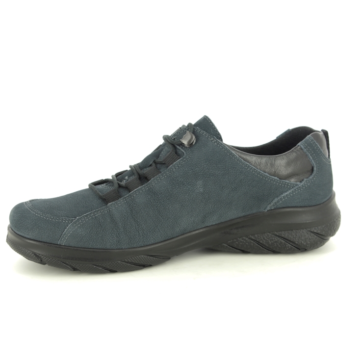 Alpina Royal G Tex Navy leather Womens lacing shoes 0R82-3