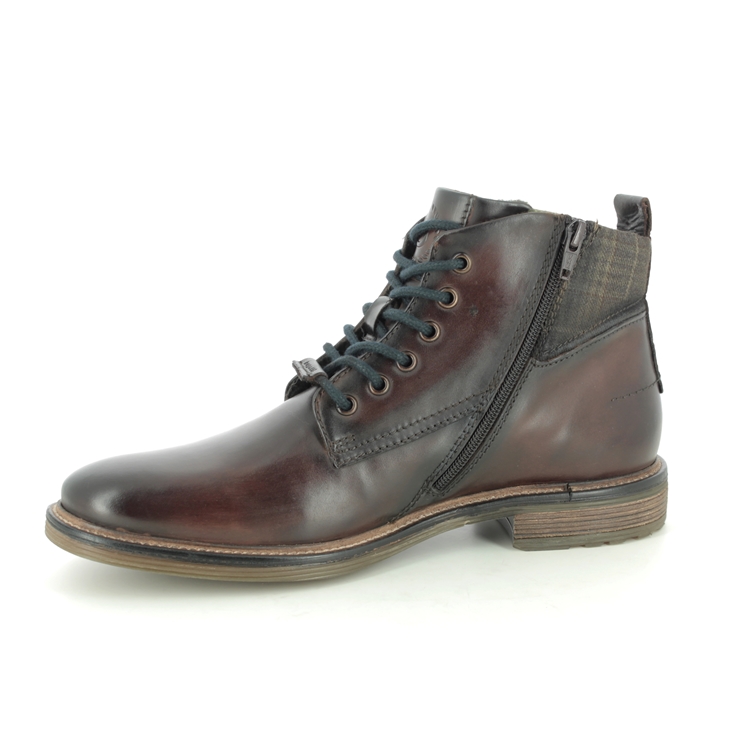 Bugatti Marcello Cuff 31178230-6161 Brown leather boots