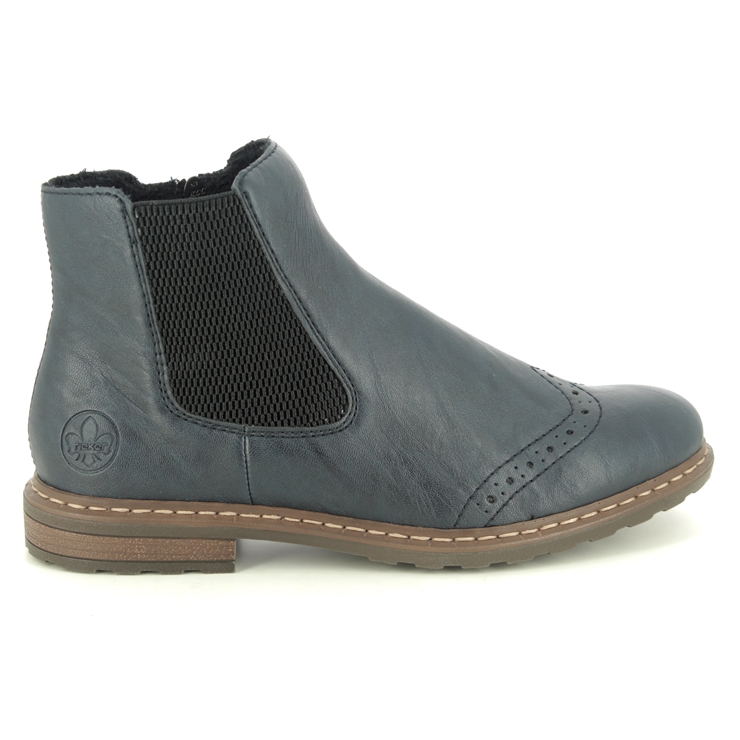 rieker weave chelsea boots