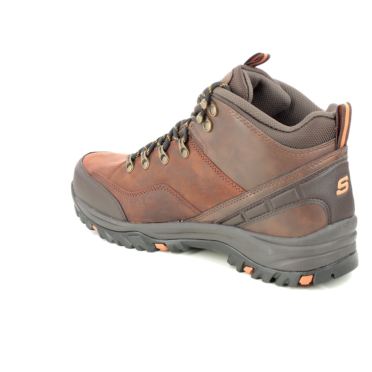 Skechers Relment Traven CDB Brown Mens Outdoor Walking Boots 65529