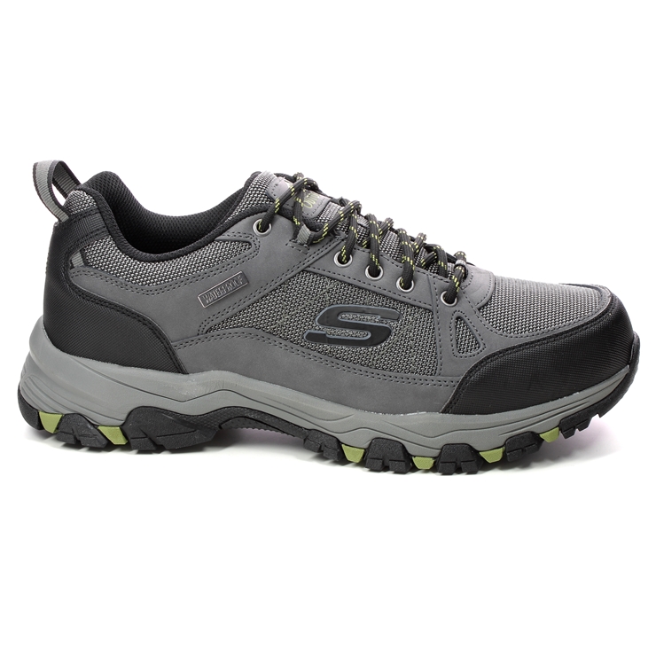 Skechers Selmen Cormack Relaxed CHAR Charcoal Mens Walking Shoes 204427