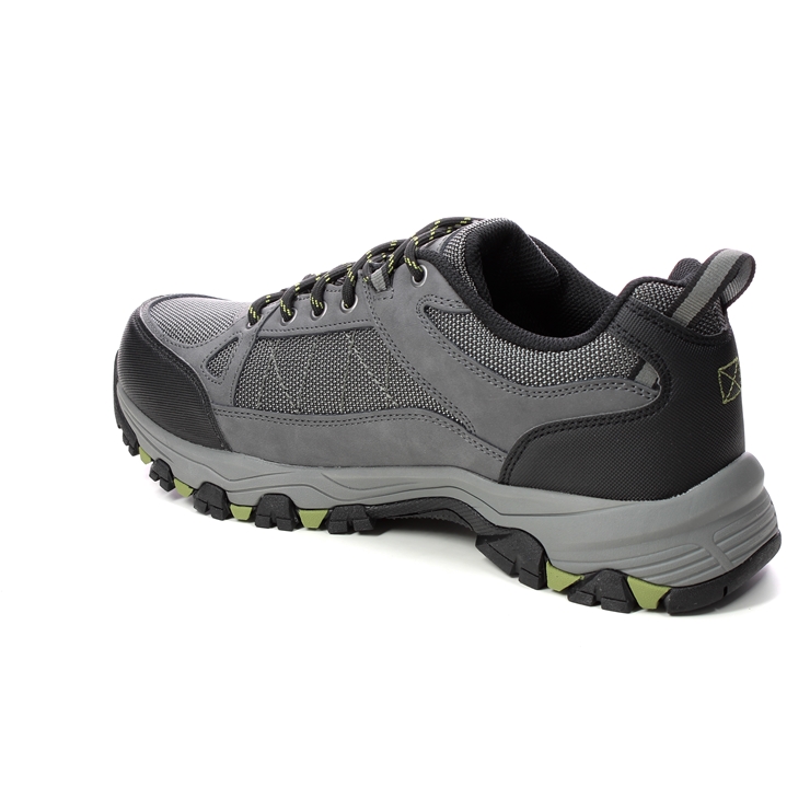 Skechers Selmen Cormack Relaxed CHAR Charcoal Mens Walking Shoes 204427