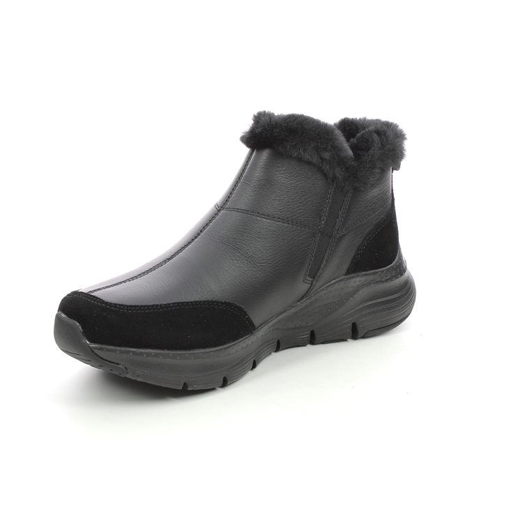 Skechers Arch Fit Boot 167190 BBK Black Ankle Boots