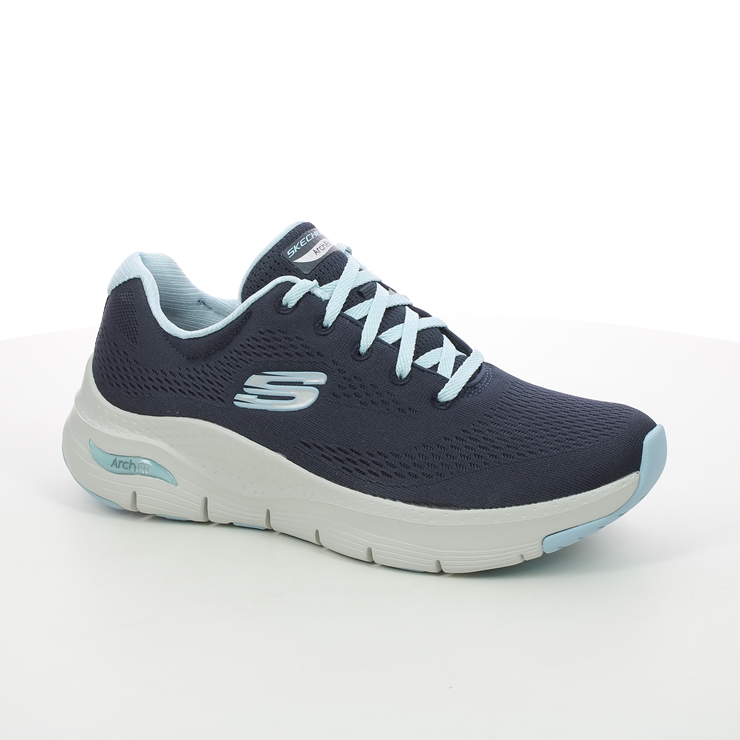 Skechers Appeal Arch Fit NVLB Navy Light Blue Womens trainers 149057