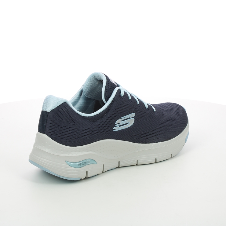 Skechers Appeal Arch Fit NVLB Navy Light Blue Womens trainers 149057