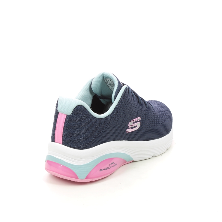 Skechers Skech Air Extreme Nvlb Navy Light Blue Womens Trainers 149645