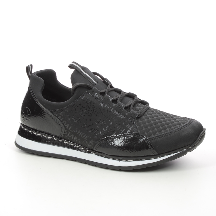 Rieker N3089-00 Black trainers