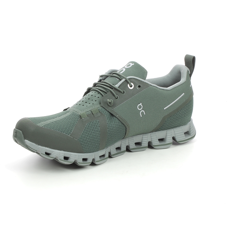 On Running Cloud Tex Green Mens Trainers